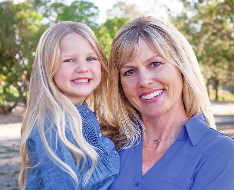 mother, daughter dental cleaning West Davis Dental Excellence Dallas TX