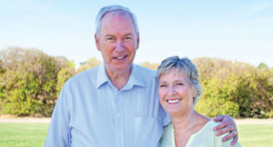 Senior Couple Smiling